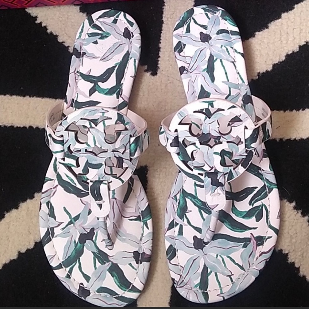 Tory Burch Miller Sandals, Desert Bloom, 8.5